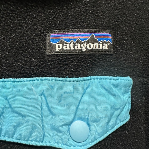 Patagonia Women's Vintage Synchilla Fleece Pullover 1/4 Snap Fleece Jacket Sz S - Picture 3 of 4